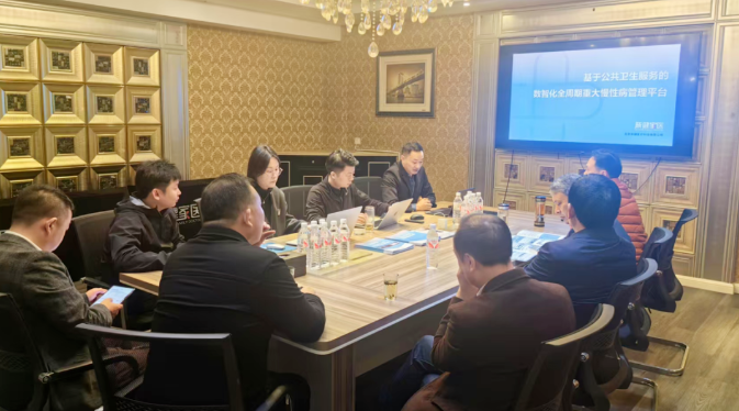 湖北省基層衛(wèi)生協(xié)會(huì)專家組調(diào)研漸健醫(yī)療，鼓勵(lì)加大慢病管理數(shù)智一體化項(xiàng)目的研發(fā)及推廣